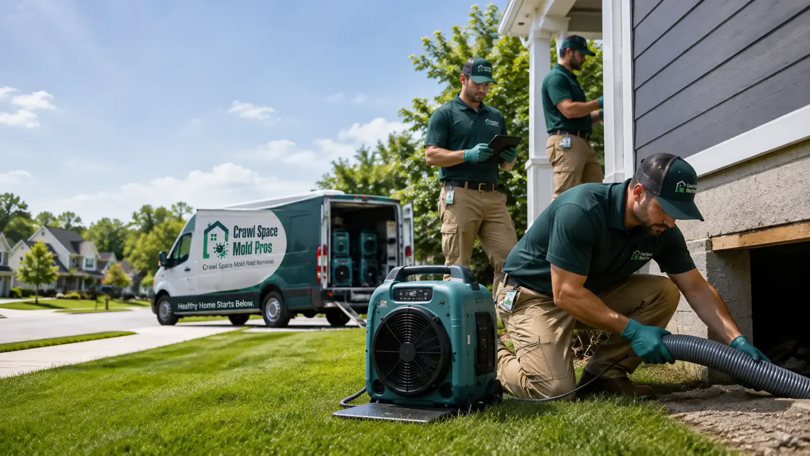 Crawl Space Mold Removal in Villard, MN